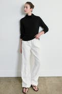 Almina Concept Funnel Wool/Cash Turtleneck
