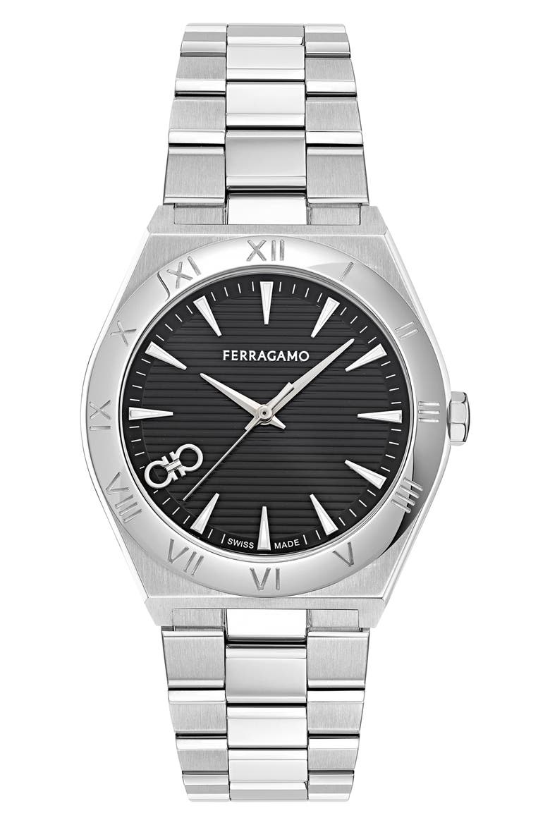 Vega Upper East Bracelet Watch, 40mm, Main, color, STAINLESS STEEL