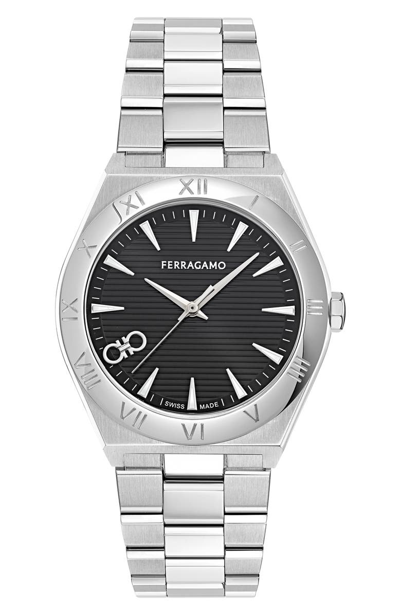 FERRAGAMO Vega Upper East Bracelet Watch, 40mm, Main, color, 