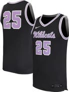 Nike Men's Nike #25 Black Kansas State Wildcats Replica Basketball Jersey