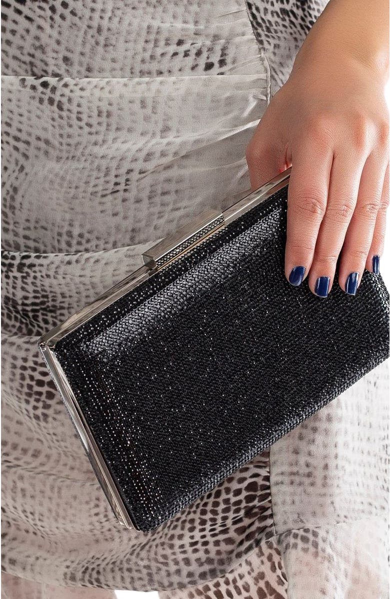 Forever & Always Shoes Clara Evening Clutch, Alternate, color,