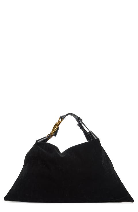 Hardware Ring Hobo Bag