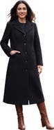 Jessica London Full Length Wool Blend Coat