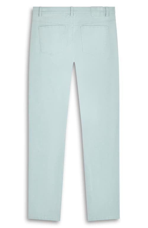 Bugatchi Preston Straight Leg Five Pocket Pants In Seafoam