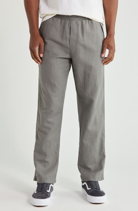 Pacifica Linen Blend Pull-On Pants