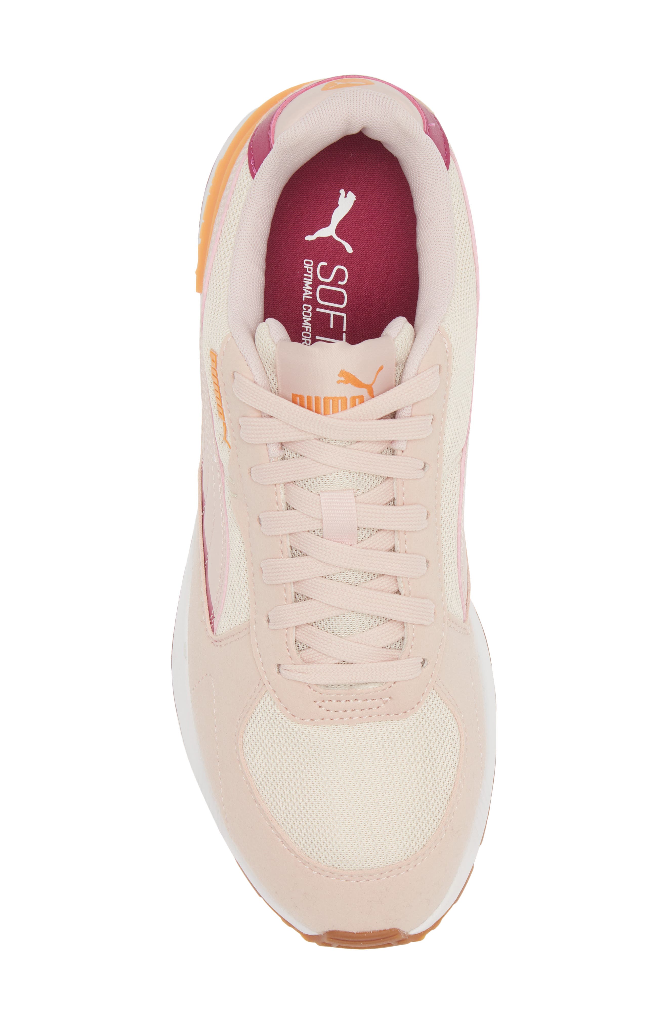 PUMA Lace-up Graviton Sneaker, Alternate, color, Alpine Snow-Mauve Mist-Magenta
