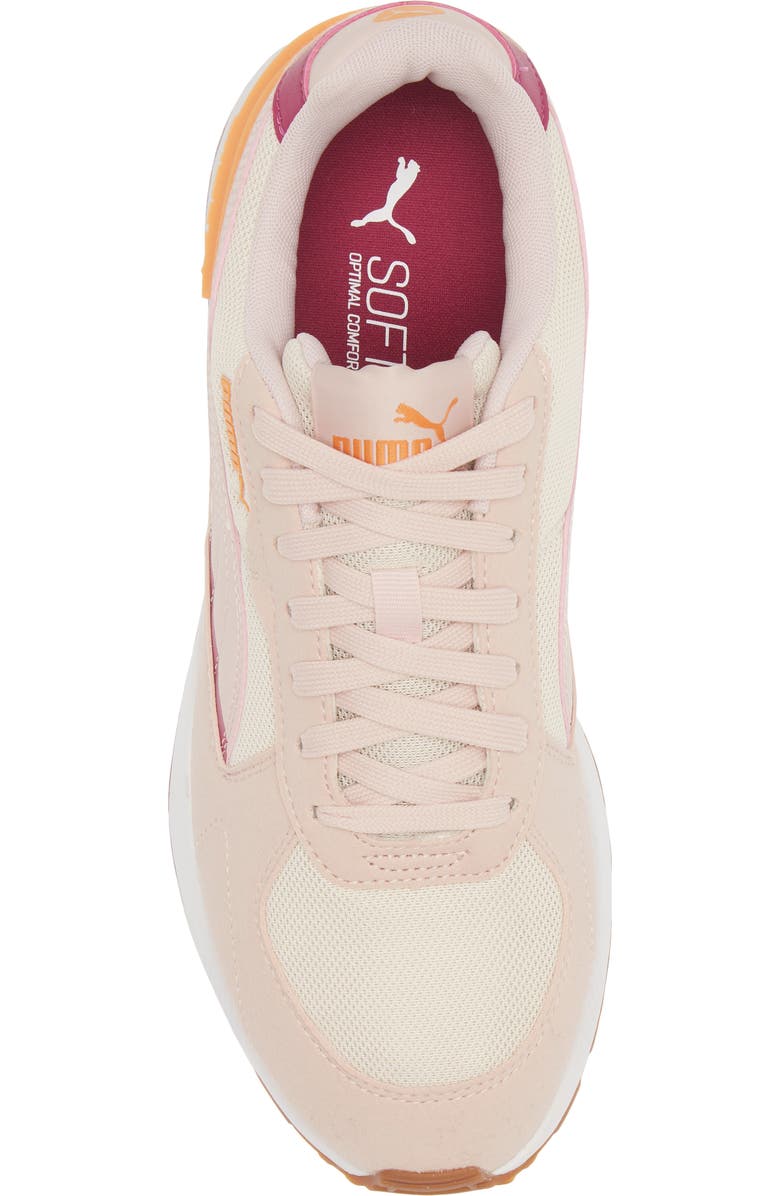 PUMA Lace-up Graviton Sneaker, Alternate, color, Alpine Snow-Mauve Mist-Magenta