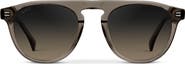 WMP Eyewear Axel - 51mm Rounded Aviator Polarized Sunglasses