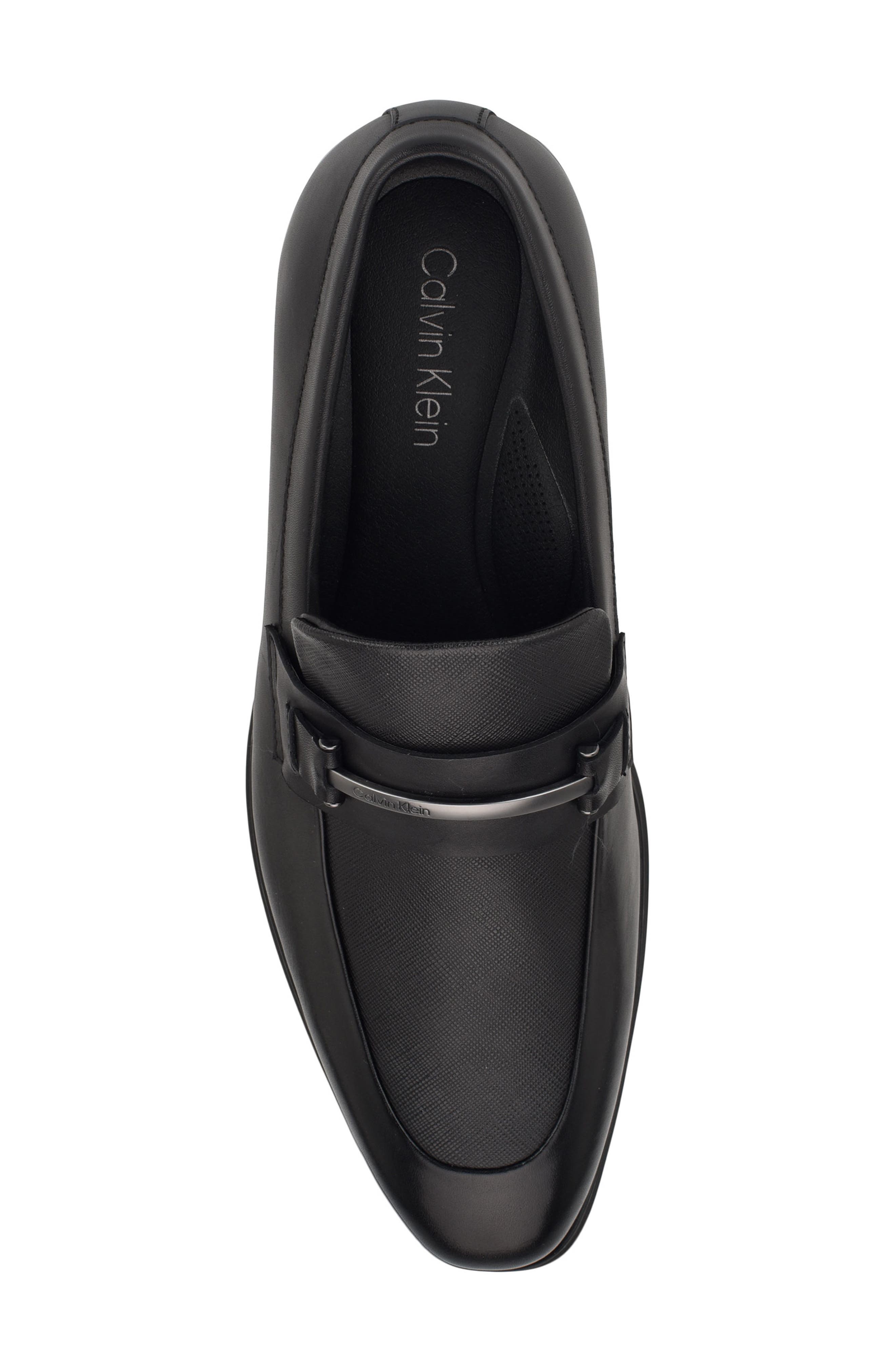 Calvin Klein Dillie Bit Loafer, Alternate, color, Black