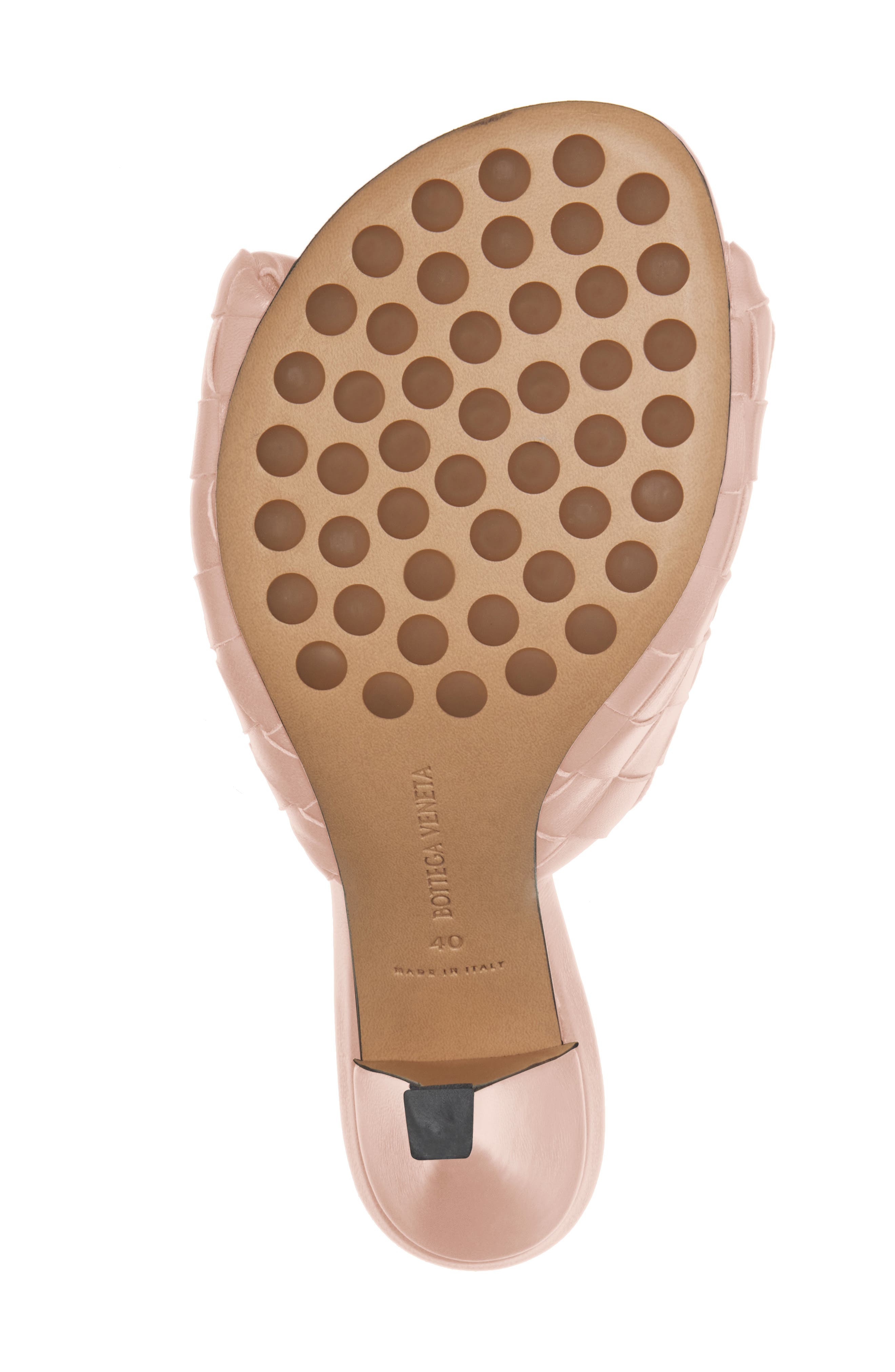 Bottega Veneta Blink Intrecciato Lambskin Leather Sandal, Alternate, color, 