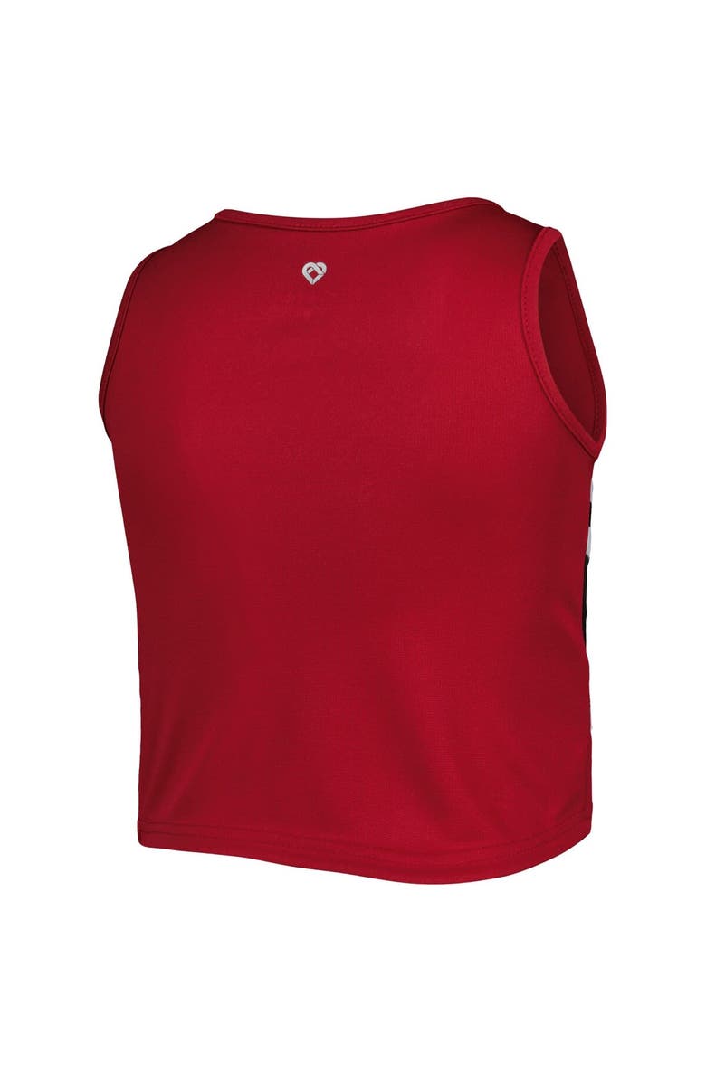 COLOSSEUM Girls Youth Colosseum Crimson Indiana Hoosiers Carousel Cheerleader Set, Alternate, color,