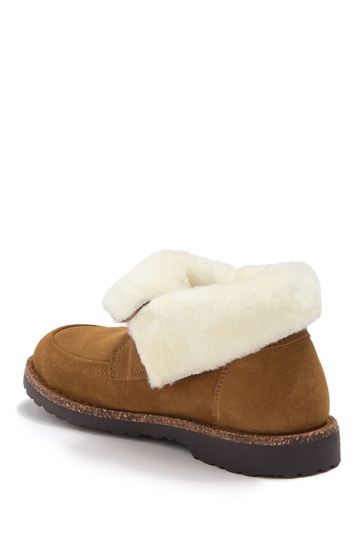 Birkenstock Bakki Genuine Shearling Lined Suede Boot - Discontinued, Main, color, 