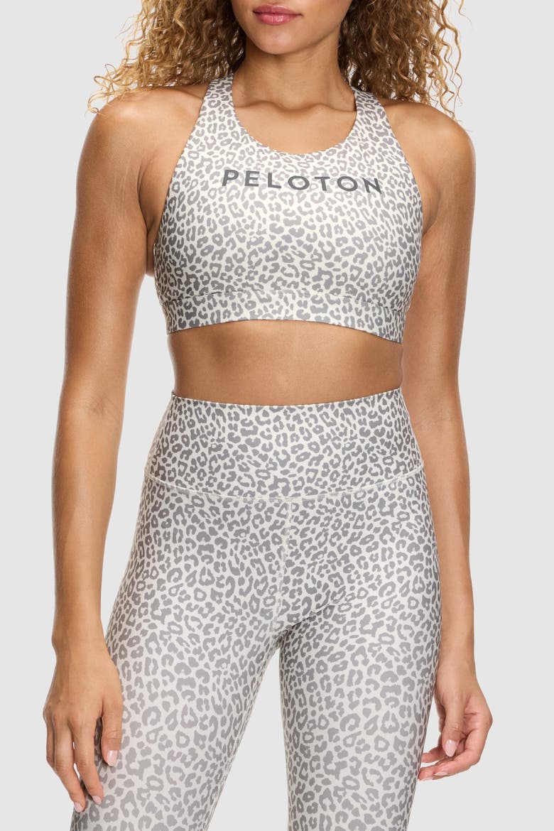 Cadent V Strap Bra - Print, Main, color, 2 TONE ANIMAL