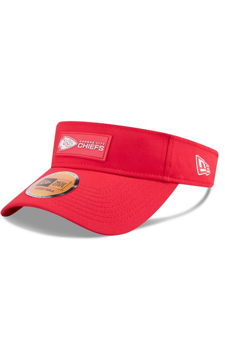 New Era Men's New Era Red Kansas City Chiefs 2025 Sideline Visor, Main, color, Red