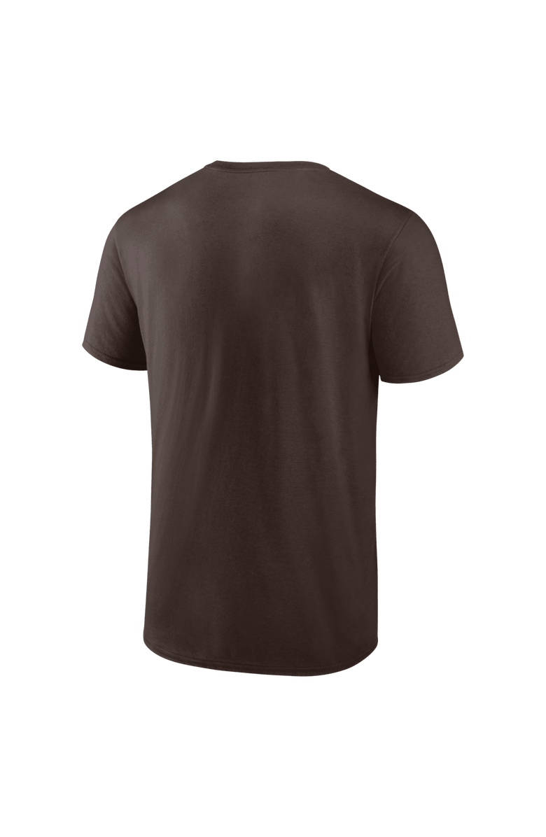 Logo Athletic Men's Logo Athletic Brown San Diego Padres Wordmark T-Shirt, Alternate, color, Brown