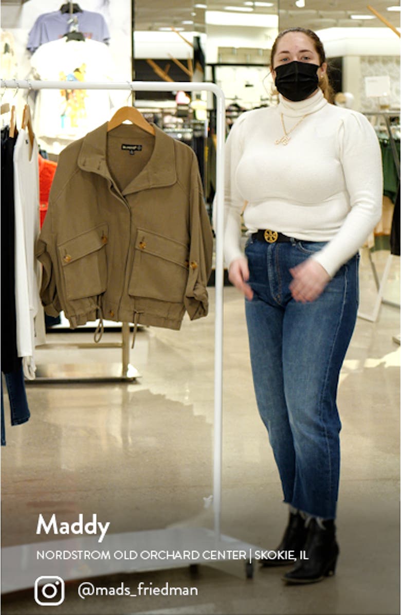 Cotton & Linen Utility Jacket, sales video thumbnail