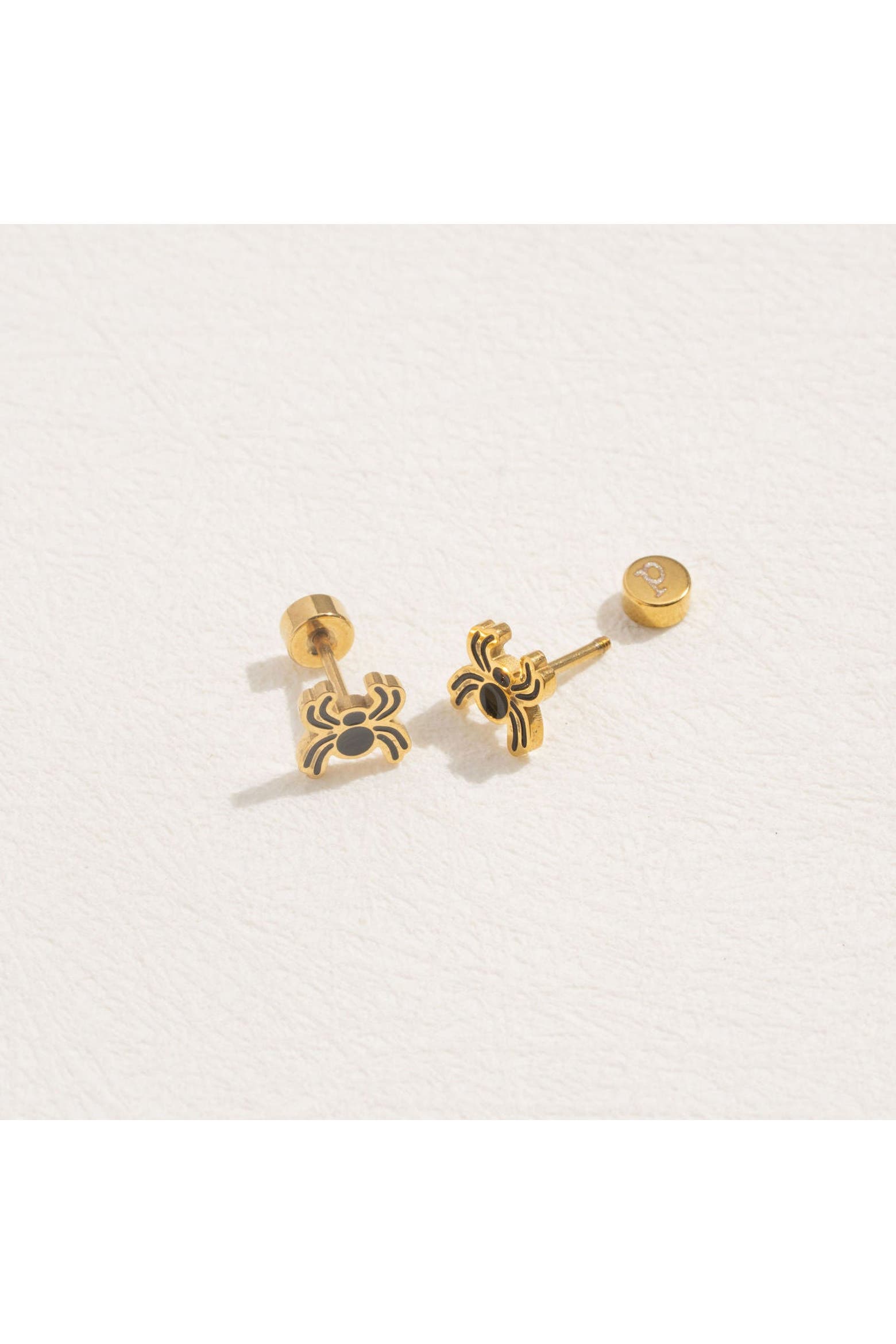 Pip Quantity Pip Pop Spider Hypoallergenic Flatback Stud Earrings | Nordstrom