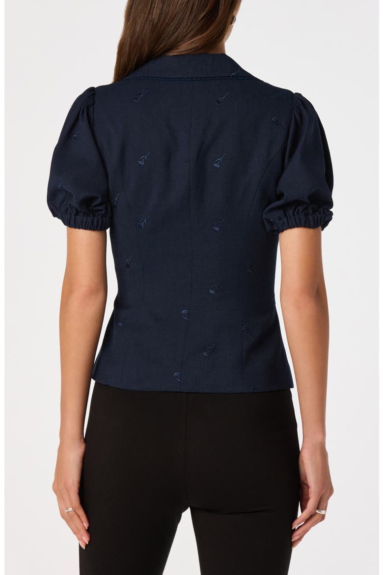Anne Top, Alternate, color, NAVY