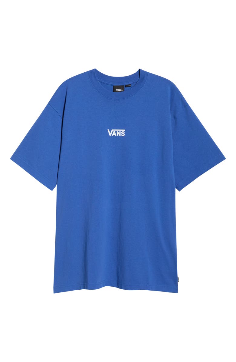 Vans Logo Graphic T-Shirt, Alternate, color, True Blue