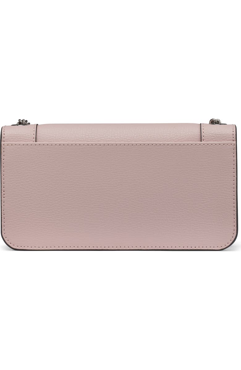 KARL LAGERFELD PARIS Kosette Leather Crossbody Bag, Alternate, color, Lotus