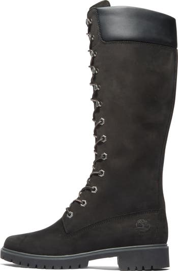 Premium 14-Inch Lace-Up Waterproof Boot
