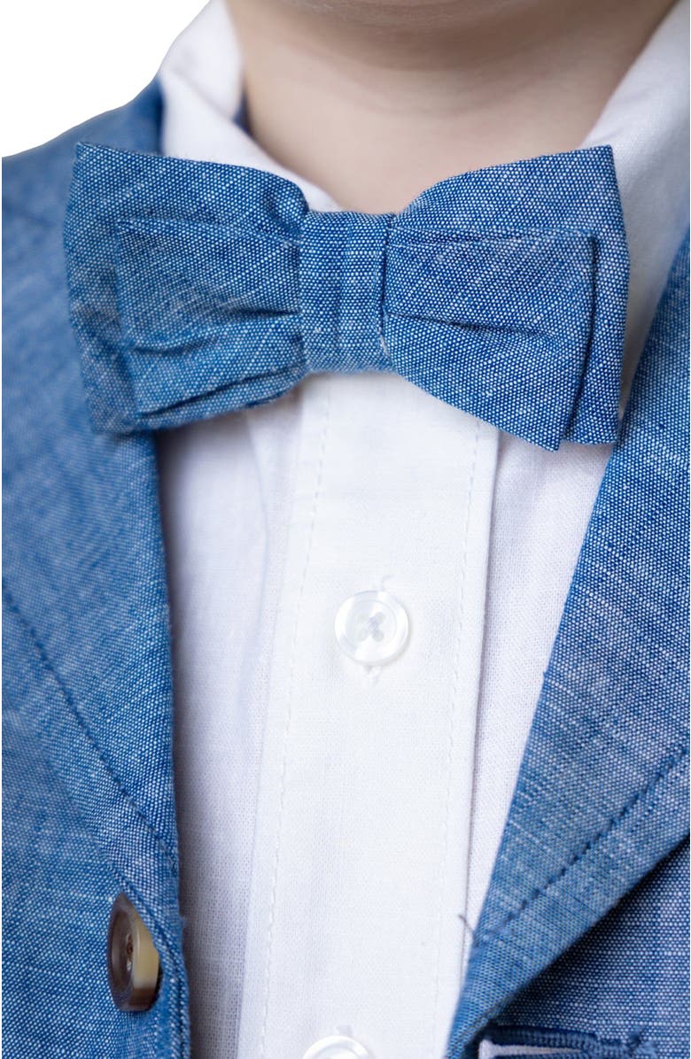 Hope & Henry Boys' Organic Chambray Suit Jacket, Toddler, Alternate, color, 