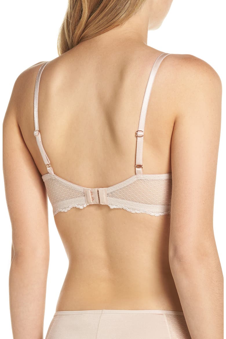 Beloved Underwire T-Shirt Bra, Alternate, color, CASHMERE