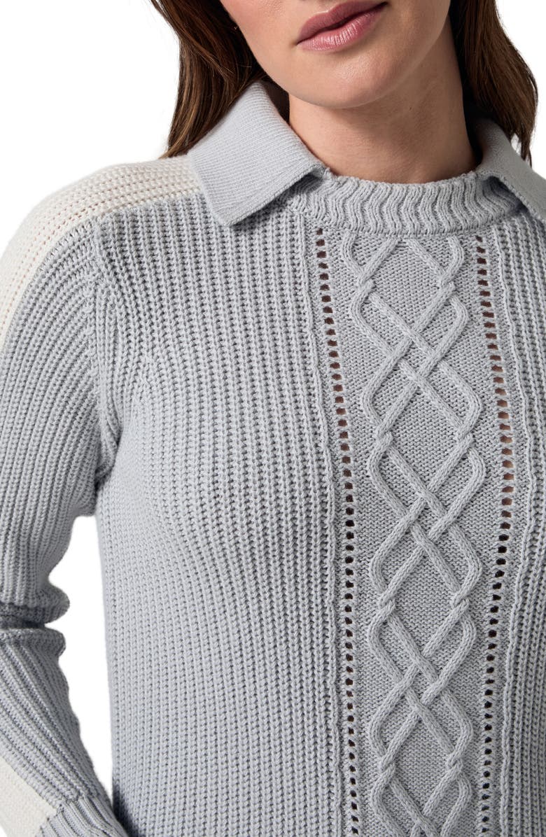 Alp N Rock Maeve Organic Cotton Sweater, Alternate, color, Silver