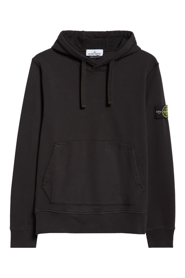 Felpa Pullover Hoodie, Alternate, color, BLACK
