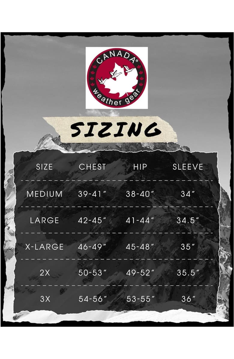 CANADA WEATHER GEAR Men's Heavyweight Bomber Jacket, Alternate, color, 