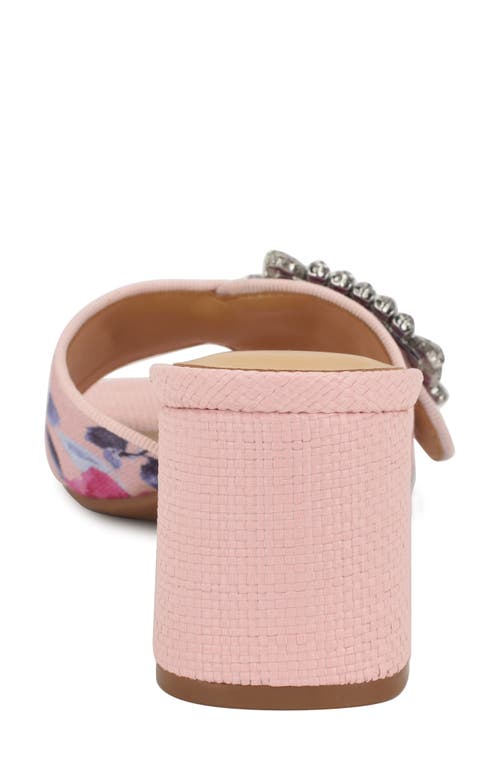 Nine West Geanila Slide Sandal In Light Pink 680