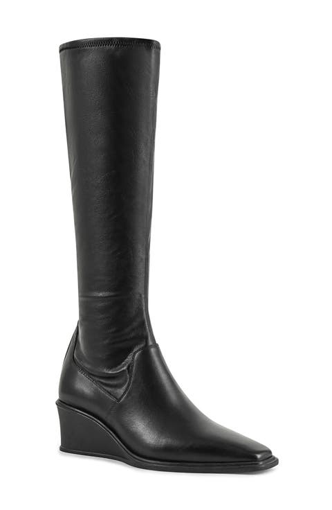 Aino Knee High Wedge Boot (Women)