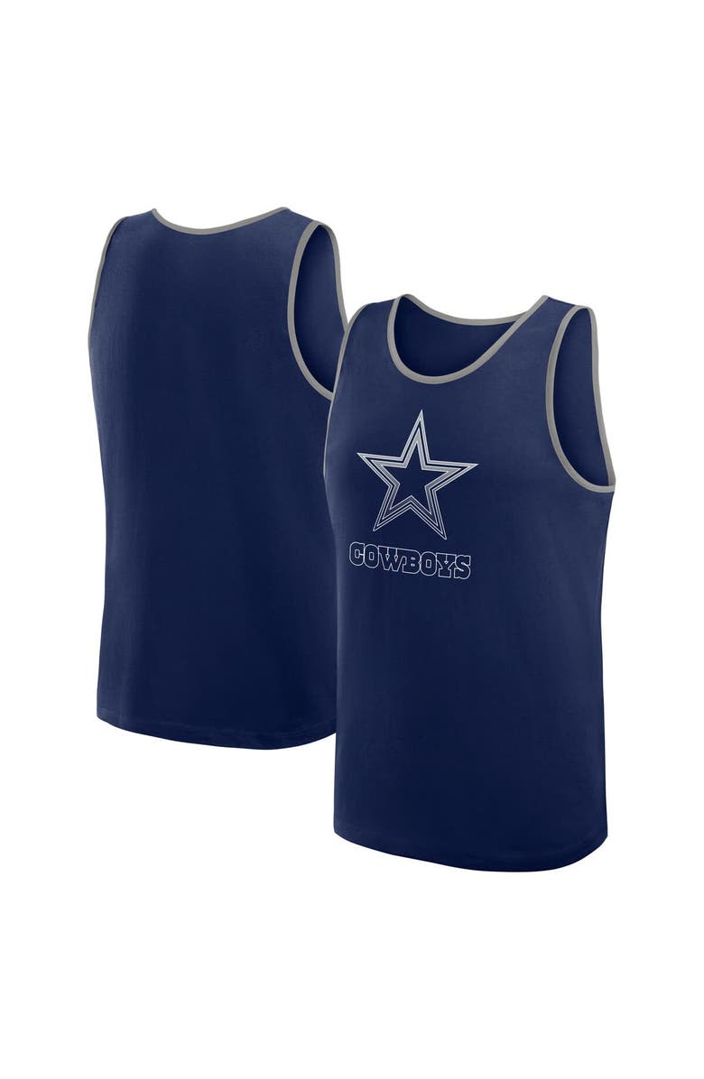 FANATICS Men's Fanatics  Navy Dallas Cowboys Unmatched Success Tank Top, Main, color, Navy