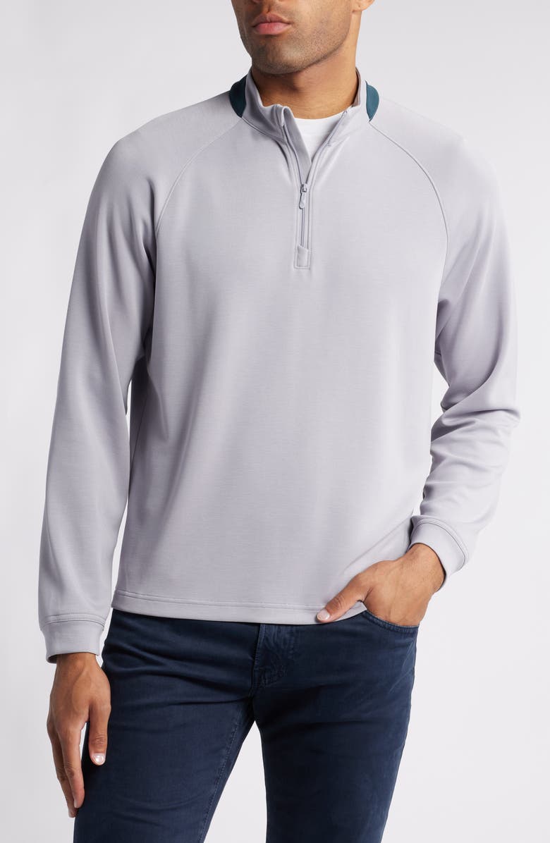 johnnie-O Griggs Quarter Zip Performance Pullover, Main, color,
