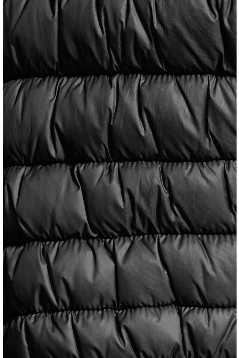 Packable Reversible Down & PrimaLoft® Vest, Alternate, color, BLACK