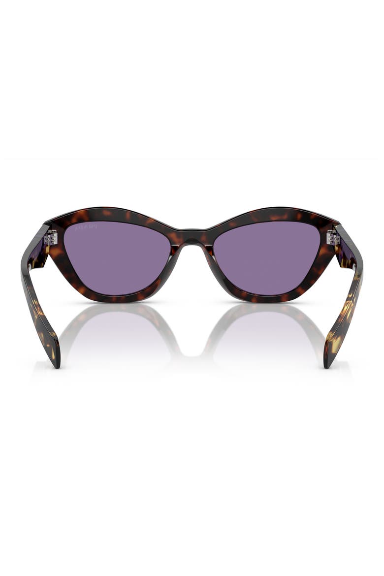52mm Butterfly Sunglasses, Alternate, color, HAVANA