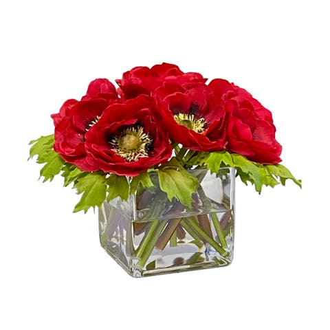 Poppy Anemone Vase