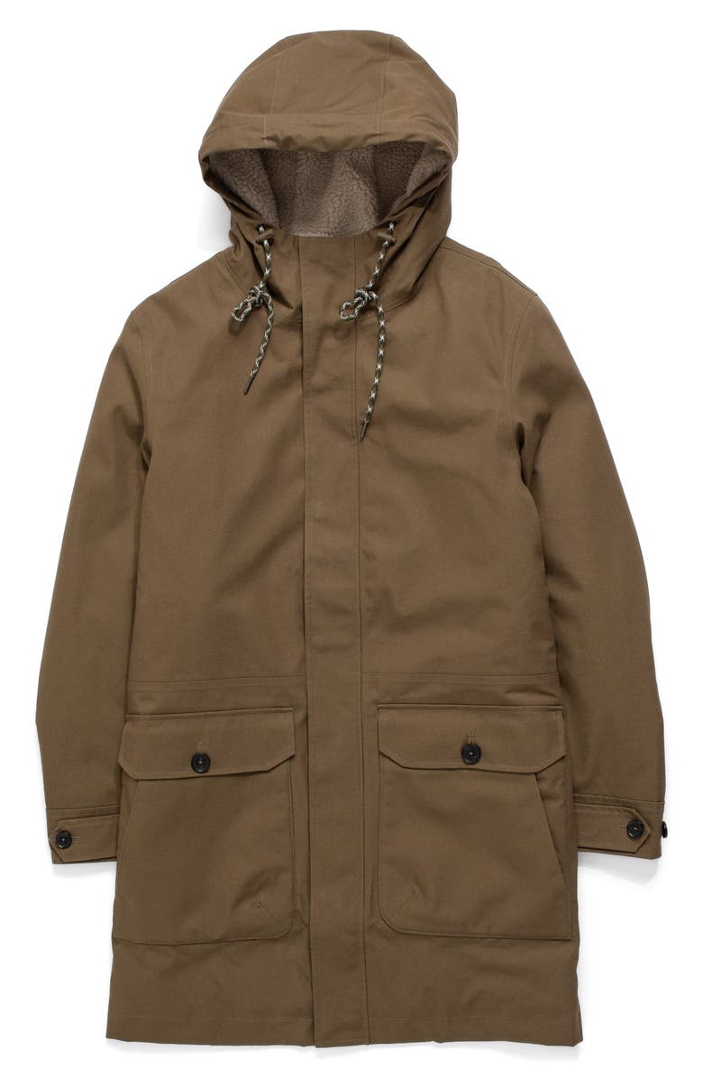 Seasalt Cornwall Tidesman Hooded Waterproof Coat, Alternate, color, Riverbed
