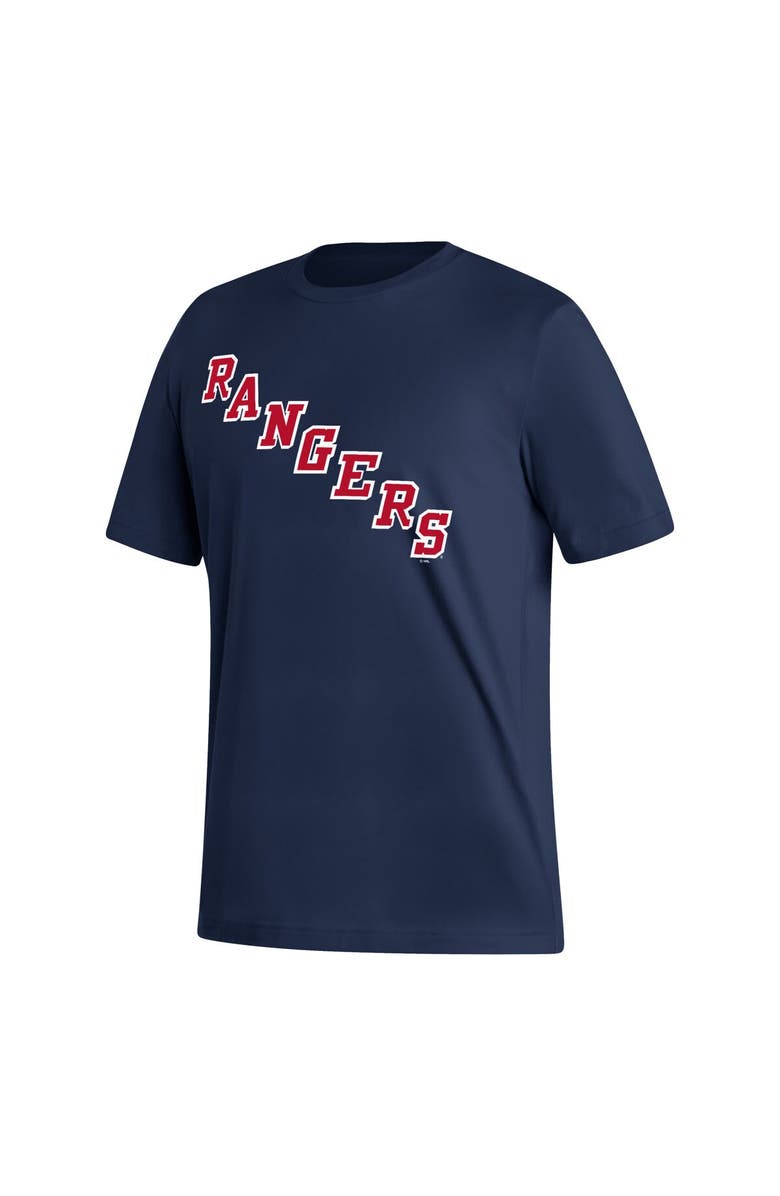 adidas Men's adidas Mika Zibanejad Navy New York Rangers Fresh Name & Number T-Shirt, Alternate, color, 