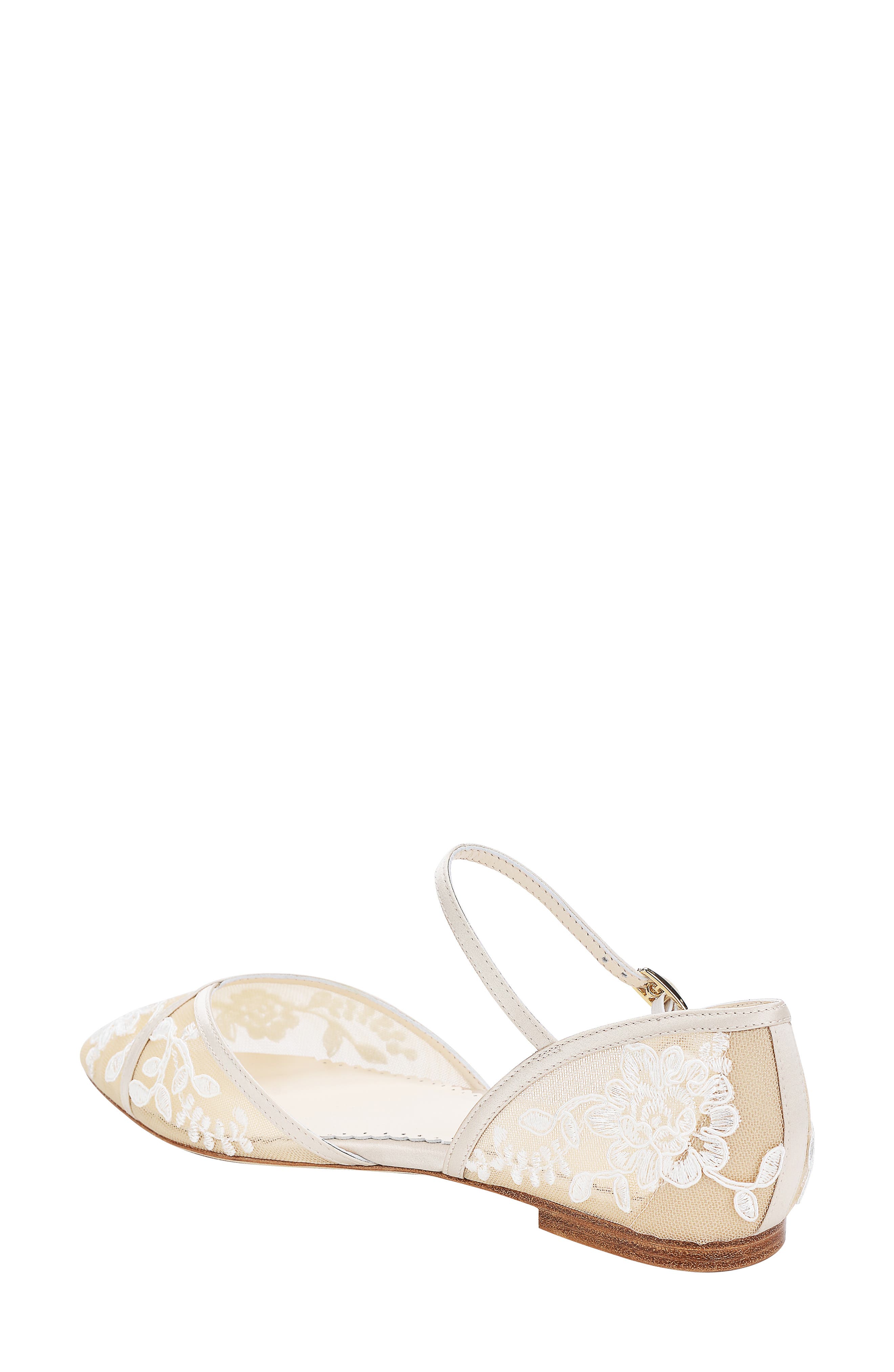 Bella Belle Celia Flat, Alternate, color, Nude Silk
