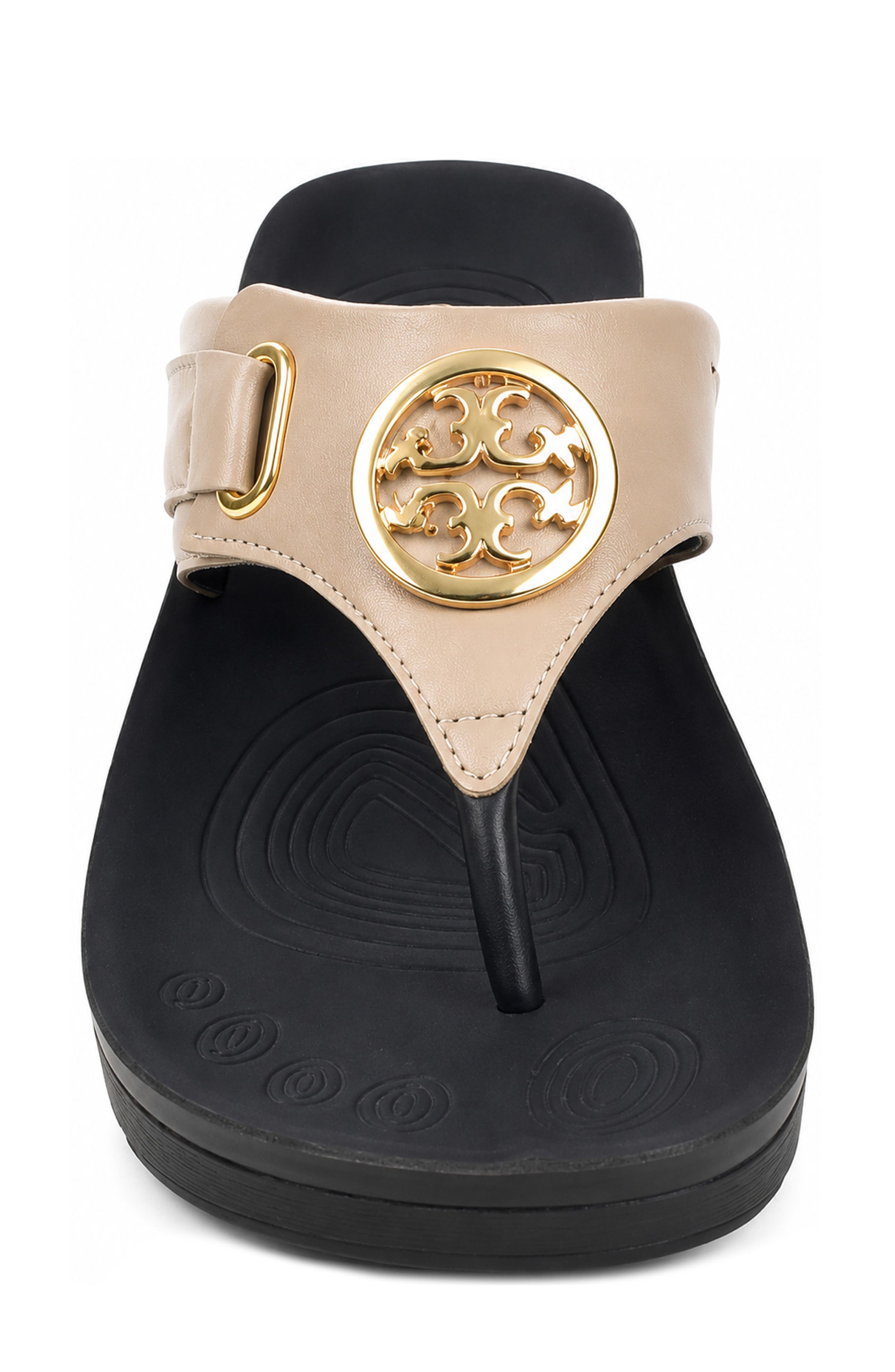 Hazel Flip Flop, Alternate, color, BEIGE