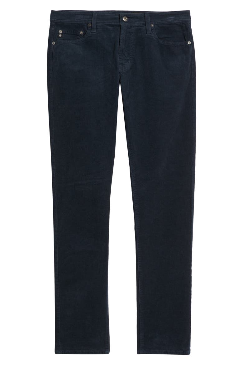 Tellis Slim Fit Corduroy Pants, Alternate, color, MIDNIGHT CHATEAU