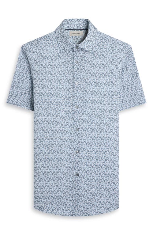 Bugatchi Miles Ooohcotton® Short Sleeve Button-up Shirt