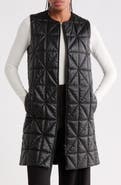 Longchamp Quilted Leather Vest