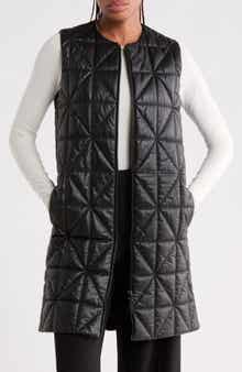 Quilted Leather Vest