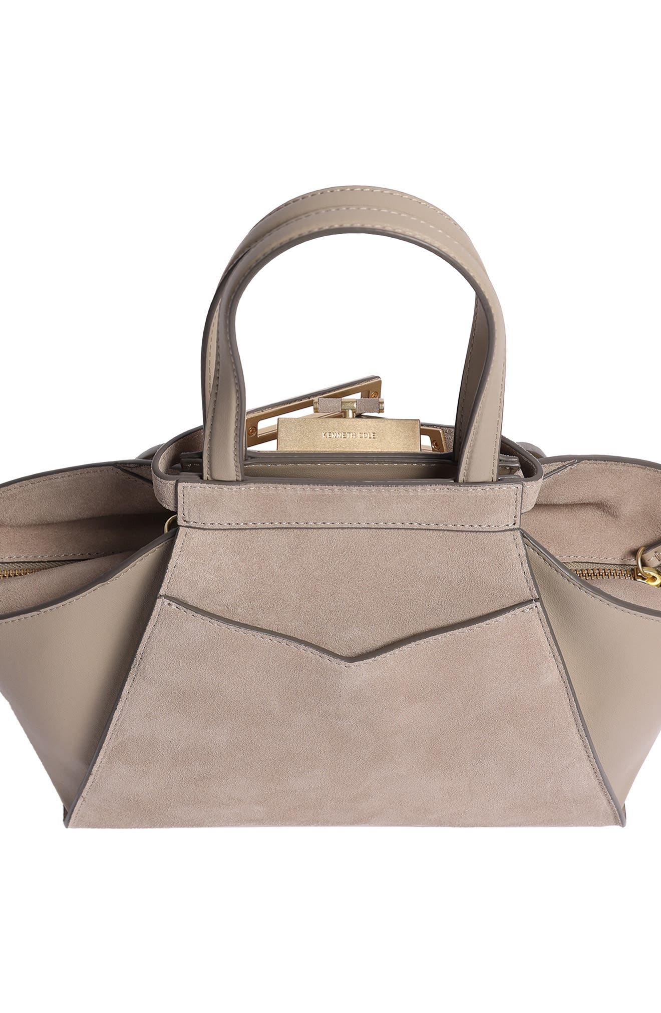 Crosby Leather Satchel, Alternate, color, TAUPE