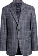 DANIEL HECHTER Plaid Wool Blazer