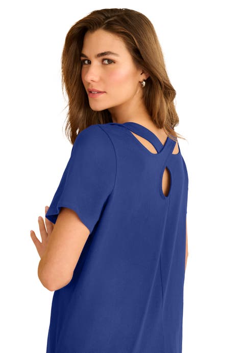 Plus Size Ultimate Criss Cross Back Tunic