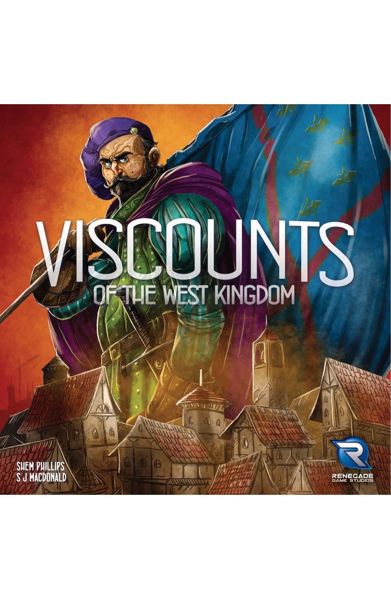 Renegade Game Studios Viscounts of the West Kingdom Strategy Board Game, Alternate, color, 