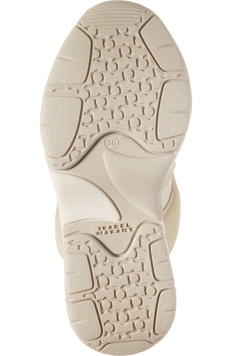 Isabel Marant Balskee Hidden Wedge High Top Sneaker, Alternate, color,